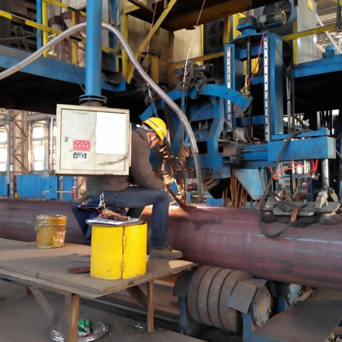 Sub-Merged Arc Line For Tubular Structures